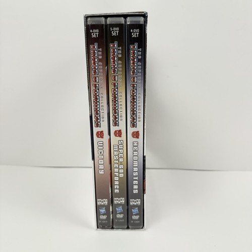 Transformers: La Colección Japonesa 13 DVDs Shout Factory Victory Headmasters - Imagen 2 de 17