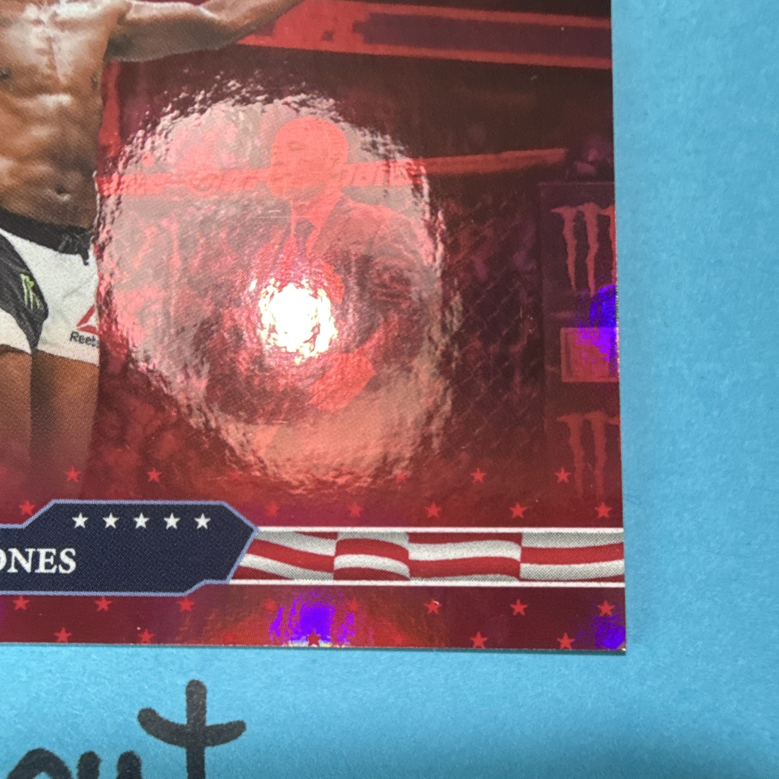 2026 Topps UFC Freedom 250 Jon Jones  Red 5/5  Card #29 view 5