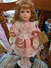 Vintage Porcelain Doll SEYMOUR MANN 16”