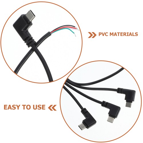2 Pieces USB Data Cable Right Angle Extension Right-angle Extender - 第 5/12 張圖片