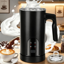 Electric Milk Frother and Steamer Hot Chocolate Machine 500W 4 in 1 590ml Hot