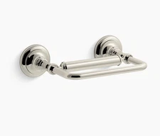 NEW NO BOX Kohler PN Artifacts Toilet Paper Holder Polished Nickel