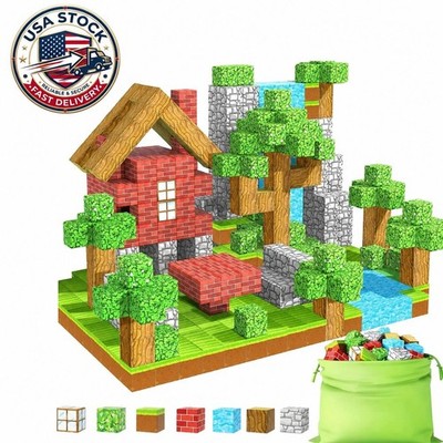 Magnetic Building Blocks STEM Educational Construction Toy Set