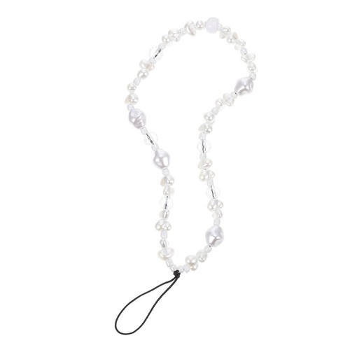Mobile Phone Chain Child Peal Charm Charms Pearl Beaded Strap Decor - 第 5/12 張圖片