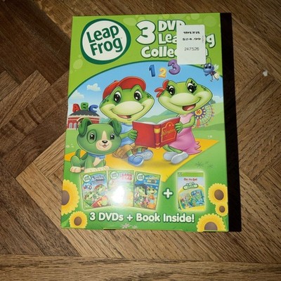 Leap Frog  Learning Collection Alphabet, Reading, & Numbers  (DVD, 2011) SEALED!
