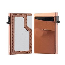 Men's Slim Pop-Up Wallet - Minimalist Credit Card Holder with Money Pocket