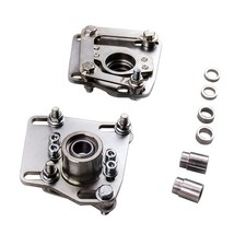 Pair Camber Plates Front Top Hat Mount For Coilover for Ford Mustang 1994-2004