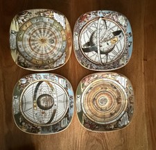 4 x Sammelteller. Rosenthal. Wandteller. Teller. HIMMLISCHE WELTEN. Bradex. Set.