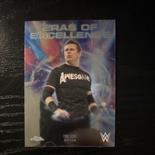 The Miz Topps Chrome WWE EO10a Eras of Excellence Insert Card