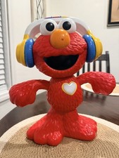 2017 Sesame Street workshop Hasbro talking Elmo Toy Working Lets Dance Animated