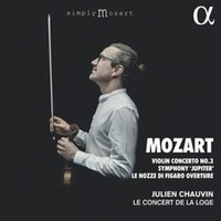 Julien Chauvin LE C - Mozart Violin Concerto No. 3 - CD - K600Z