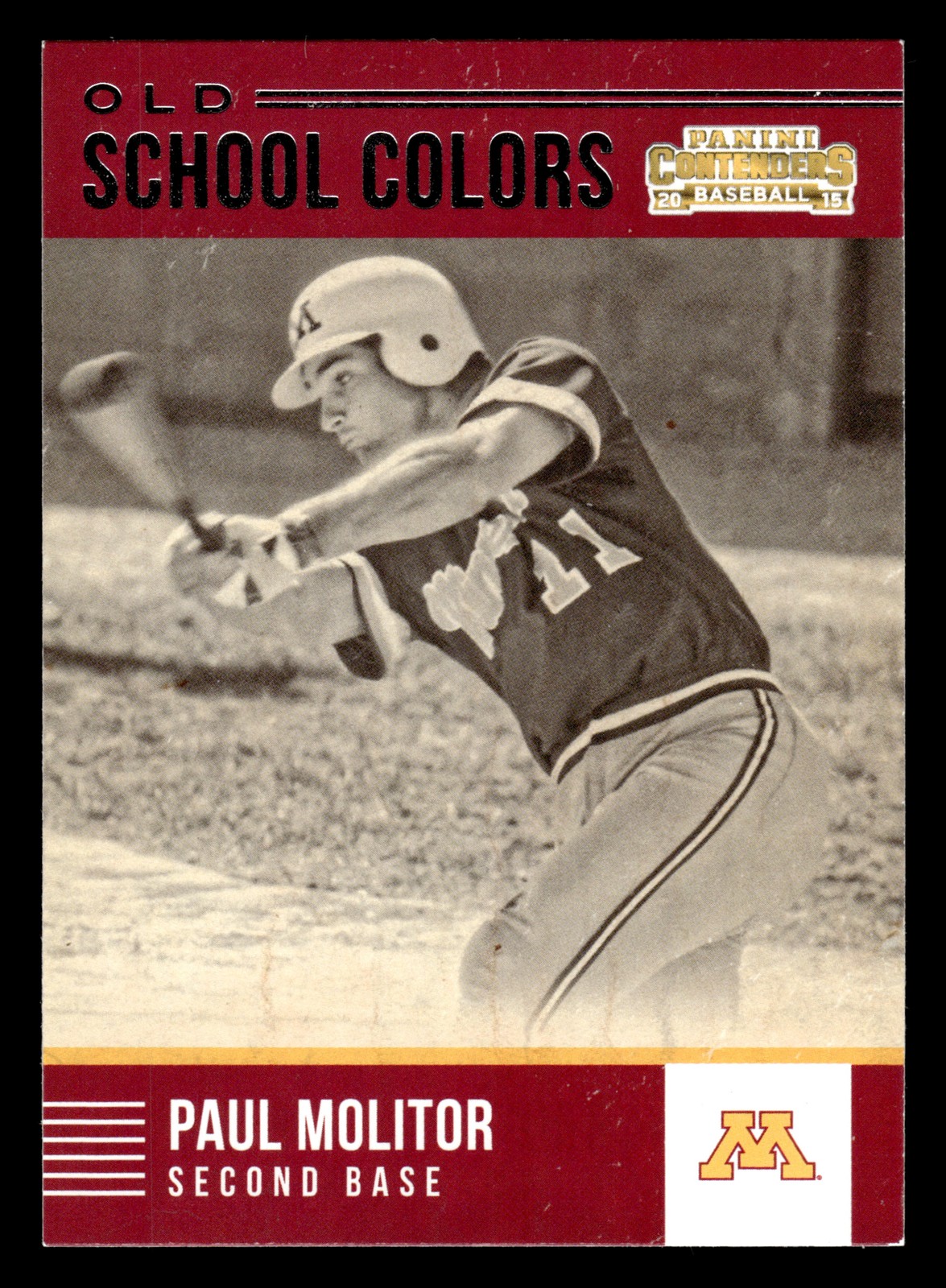 Paul Molitor 2015 Panini Contenders #12 Old School Colors
