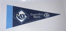 Tampa Bay Rays Mini Pennant 4”x9” MLB Baseball Felt Flag