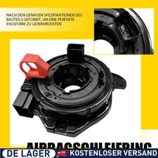 Wickelfeder für Airbag für Seat Toledo IV Ibiza Skoda Fabia Rapid VW Polo V 6R