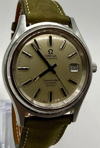 OMEGA Seamaster Cosmic 2000 Vintage Watch Ref 168.128 Cal 1012