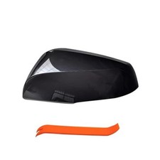 Mirror Cover Compatible with 2016-2023 Tacoma, Right Black Right Passenger Side