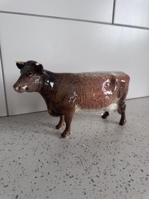 Beswick Dairy Shorthorn Kuh Figur Modell 1510 Champion Eaton Wild Eyes sehr guter Zustand