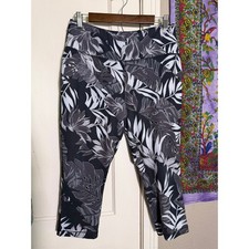 Zelos Women s Capri Leggings Large Black Gray...