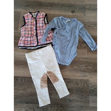 Janie and Jack Baby Western Outfit Set Vest Bodysuit Pants 18 to 24 Months 7