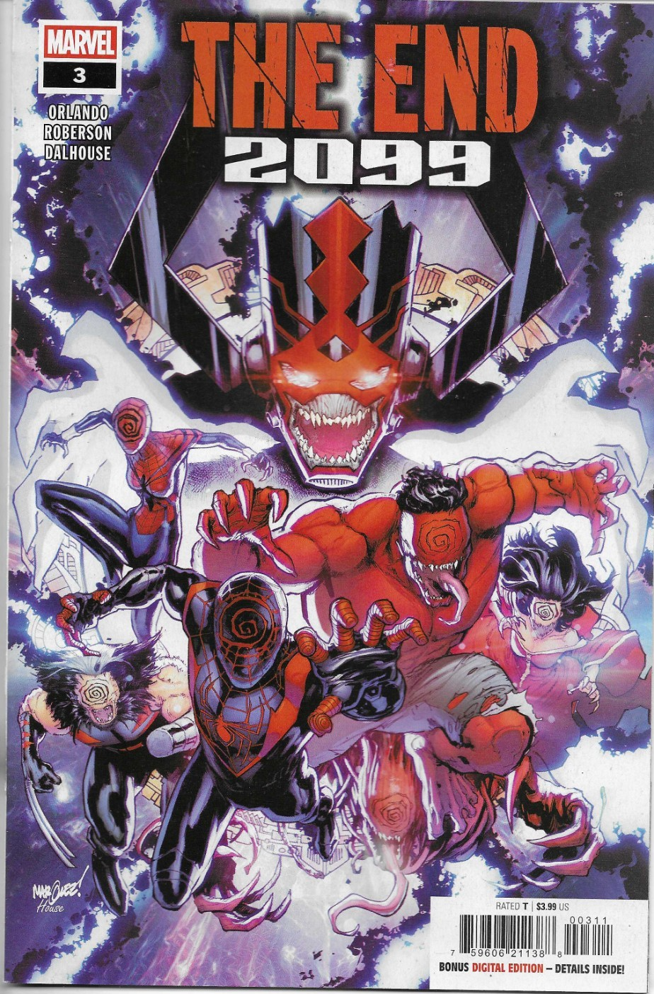 THE END 2099 (2026) #3 - New Bagged (S)