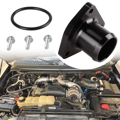 Billet Thermostat Housing Leak Seal For Ford Powerstroke 7.3L 1999-2003 Black - Picture 3 of 5