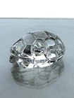 Steuben Hand Cooler - Paperweight Turtle Figurine, 2 1/2”