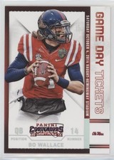 2015 Panini Contenders Draft Picks Game Day Tickets Bo Wallace #56 1u7