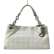 DIOR/ChristianDior Dior Soft - White Leather Tote Bag