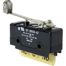 1pc HONEYWELL MICROSWITCH DT-2RV23-A7 Basic Switch, DPDT, 10A, Roller Lever
