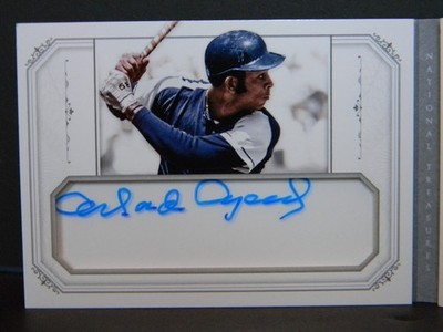 2015 Panini National Treasures Orlando Cepeda auto booklet bat 10/10 HOF Giants