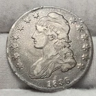 1836 Capped Bust Half Dollar — photo from another recent sale