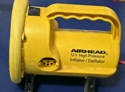 #ad #ad Airhead High Pressure Air Pump 12v Yellow AHP 12HP $18.99