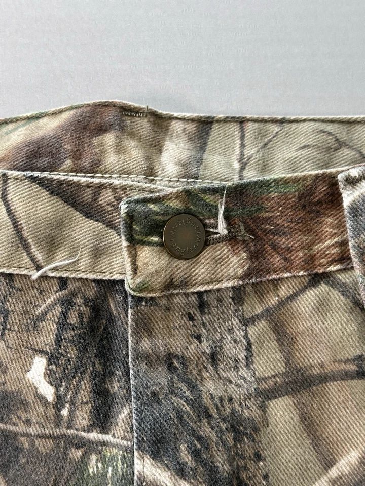 Wrangler Realtree Camuflaje Doble Rodilla Modelo 97GR1AP Hombres 36x34 De Colección Foto 4 de 4