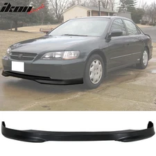 Fits 98-02 Honda Accord Type-R Front Bumper Lip Unpainted PU Spoiler TR Splitter