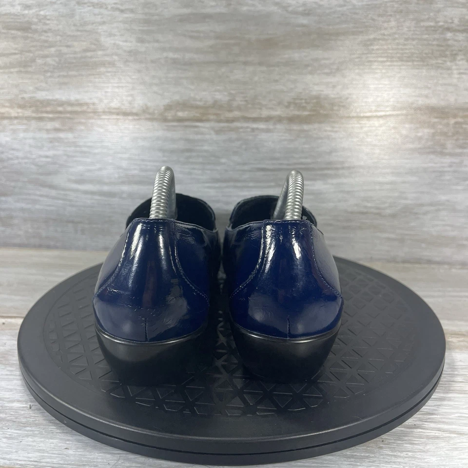 Zapatos planos Dansko para mujer Debra de cuero azul sin cordones talla EU 37 US 7 Foto 4 de 4