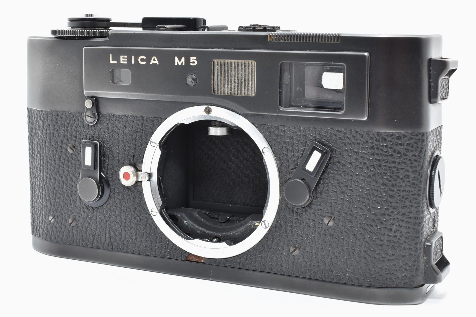 [MINT] Leica M5 Rangefinder Film Camera 3 Lug Black Body From JAPAN