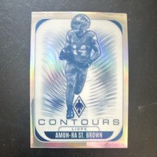 2025 Panini Phoenix Contours Amon-Ra St. Brown Detroit Lions #11