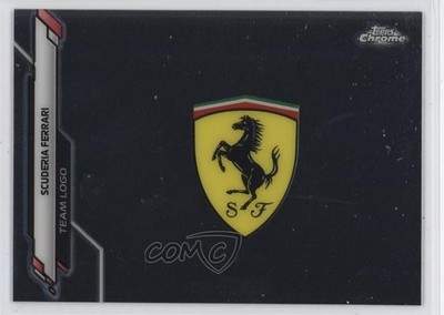 2020 Topps Chrome Formula 1 Team Logos Scuderia Ferrari #113 15wb