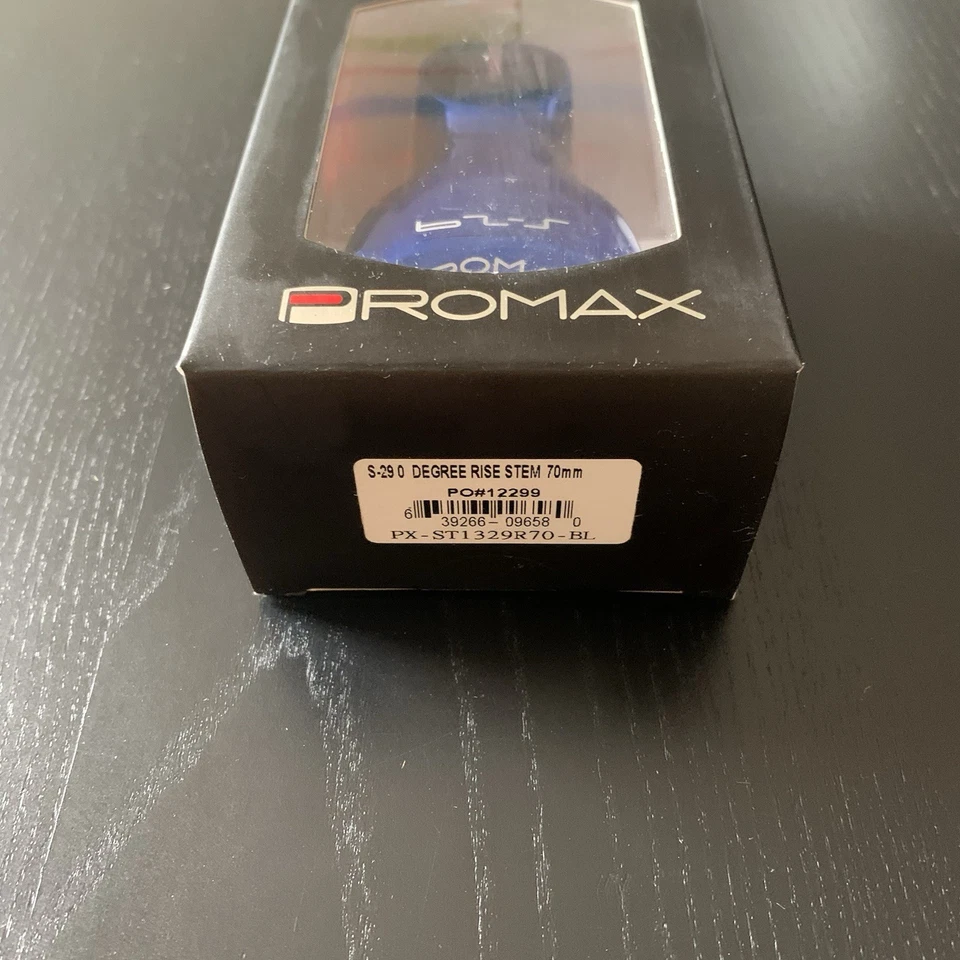 PROMAX  s-29 0 Degree Rise Stem 70 mm Blue Color - Image 2 of 3