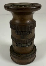 Vintage Elkhart Brass Fire Nozzle L205 742-48SM 4.5” Heavy Duty Fire Fighter