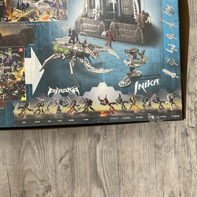 Lego Bionicle Piraka Stronghold Set 8894 Inika Avak Zaktan Thok Vezok TOA Jaller
