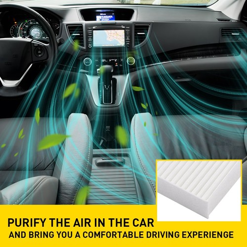 For 2013 2012 2014 Honda CRV 2.4L CR-V Premium Combo Engine & Air Cabin Filter - Picture 8 of 14