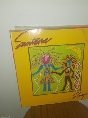Santana Shango 1982 CBS 12'' Black Vinyl LP 33 RPM Rock Record Cardboard Sleeve