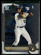 2022 Bowman #BCP-88 Hendry Mendez Chrome Prospects