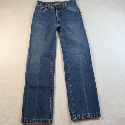 Vintage Calvin Klein Jeans Mens 30x30 Blue Medium Wash Straight Denim Made USA