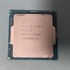 Intel Xeon E-2224G 4 CORES SRFAW 3.50GHz Socket LGA1151 CPU