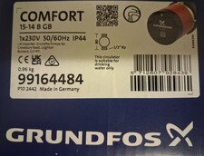 Grundfos Comfort 15-14 B GB 99164484 Hot Water Circulator Pump, Bronze, 240V