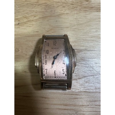Vintage Paskar Watch Co Geneve 16 Jewel 2 Adjustments Swiss Watch For Parts