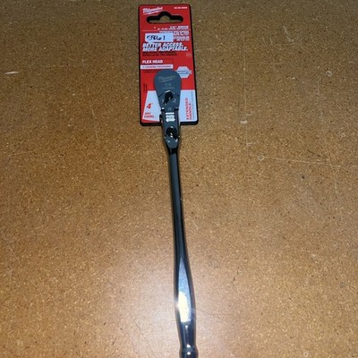 Milwaukee Tool 48-22-9009 1/4 In. Drive 9 In. Flex Head Ratchet #5861