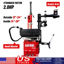 MechanizedUS KT-T835 Tire Changer KATOOL 2HP Motor Double Arm Bead Blaster